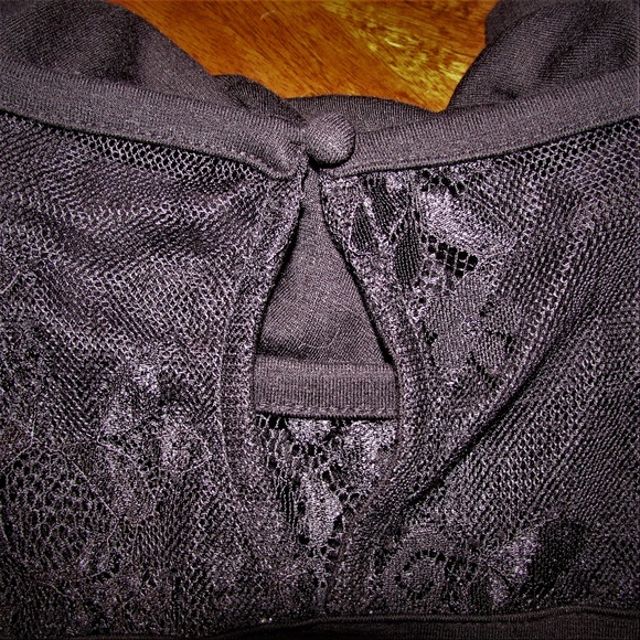 torrid Tops | Torrid Black Peplum Floral Lace Tank Blouse ...